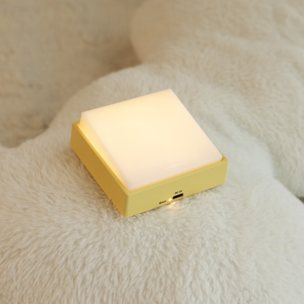 Switch đèn ngủ LED ấm áp sạc USB, trang trí phòng ngủ hiện đại
