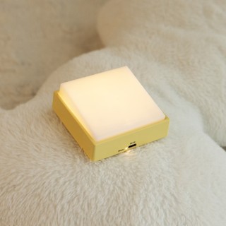 Đèn LED công tắc ấm EARTHLYCO, sạc USB, trang trí tối giản, từ tính, dùng cho tường phòng ngủ