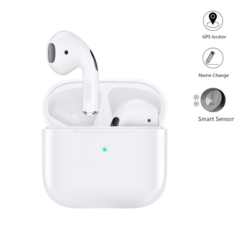 Tai nghe không dây Pro 4 Tai nghe Bluetooth 5.3 Tai nghe Hifi Music Earburd có nút tai usb Headphoens không dây thể thao