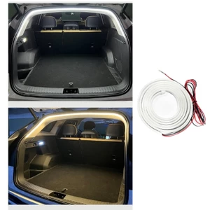 Treeling Car Trunk Đèn LED Lắp Đặt Dễ Dàng Ánh Sáng Nhiều Màu Sắc LED Cargo Light Silicone Trunk Lights Thích Hợp Cho Tru