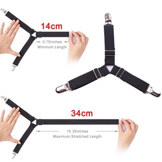 Bộ 4 Kẹp ga giường, drap trải nệm - đa năng, tiện dụng