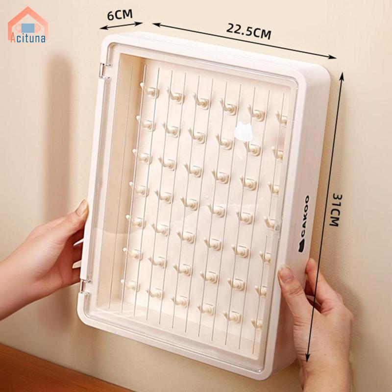 Piping Tip Sắp Xếp Hộp Độ Bền Cao Cấp Dễ Dàng Lắp Đặt Tiết Kiệm Không Gian Chắc Chắn Dung Tích Lớn Treo Tường Hộp Bảo Quản