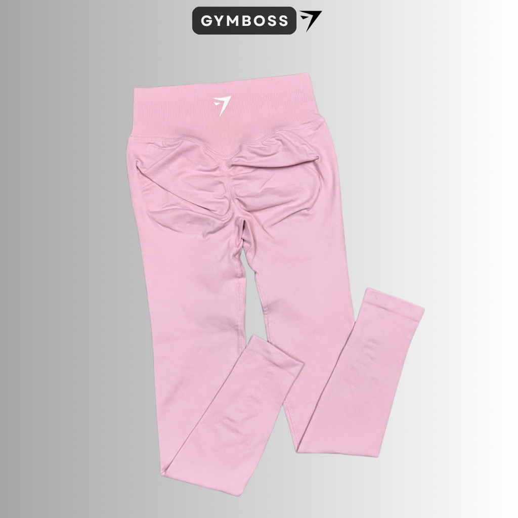 Quần Legging Tập Gym,Yoga Cạp 7cm,Dễ Mặc,Tôn Form,Chống Vắn,Chất Liệu Dệt Kim 10% Elast Dày Dặn GB260