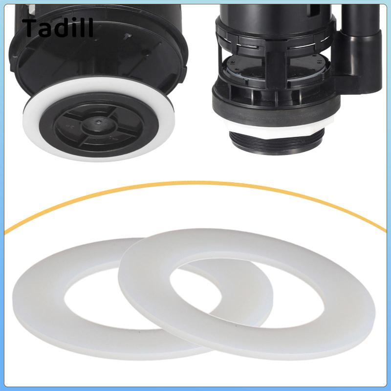 2x Vòng đệm xả bồn cầu Bộ phận bảo trì Thay thế miếng đệm bồn vệ sinh