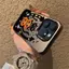Halloween Dễ Thương Bí Ngô Mèo Đen Màu Trơn Ốp lưng iPhone 17 Pro Max Air 16E 16 15 14 Plus 13 12 Mini 16 15 14 13 12 Pro Max Vỏ Bảo Vệ Ống Kính Hoạt Hình Ốp Lưng