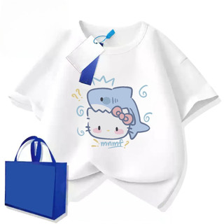 Áo Hello Kitty cho bé gái Kudo form vừa, chất vải cotton thoáng mát, co dãn và thấm mồ hôi