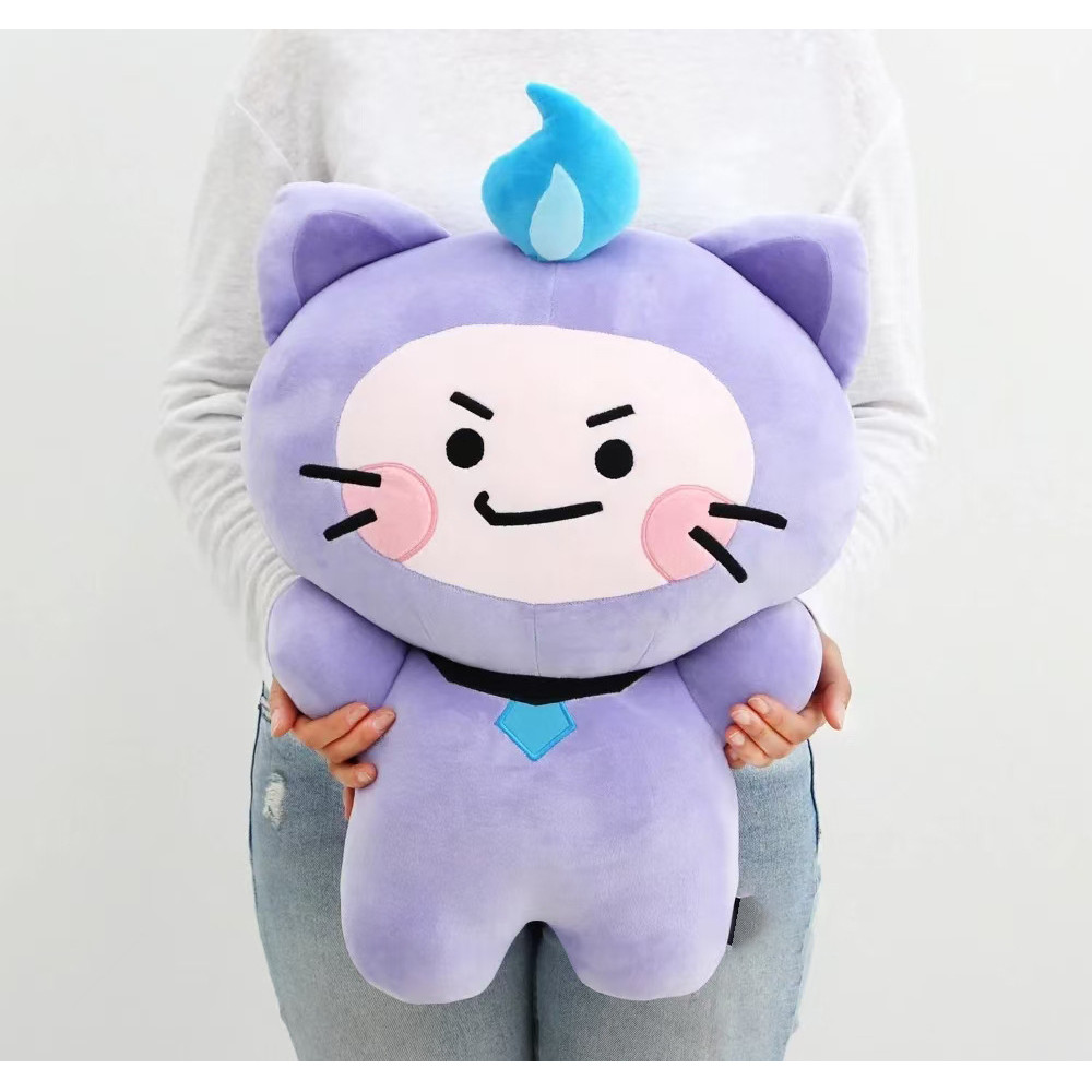 PF TREASURE TRUZ LAWOO HIKUN Robot Mèo ngôi sao năm cánh đồ chơi nhồi bông đồ chơi sang trọng cho trẻ em bé gái