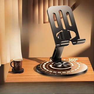 Giá đỡ hợp kim nhôm cho điện thoại, máy tính bảng, kệ đỡ để bàn xoay 360, gấp gọn, giá đỡ hợp kim nhôm cao cấp GDDTKL