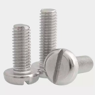 Đầu chảo GB67 vít một chữ bằng thép không gỉ 304 đầu tròn có rãnh bu lông M1.6 / M2 / M2.5 / M3 / M4 / M5 【 JYD-ZZ-Z】