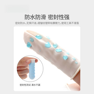 Vỏ ngón tay cao su dùng một lần, chống trượt, chống mài mòn, co giãn, linh hoạt, cảm ứng màn hình, Fa13