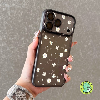 Ốp Điện Thoại Hoa Thanh Lịch Có Ống Kính Kính Cho Realme 15 15T 14 14T 14X 13 12 11 10 Pro Plus Lite 12X 11X Pro + 5G 4G Vỏ Chống Sốc Dễ Thương