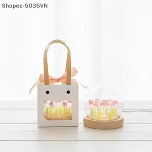 {AKIN} 1 Đèn ngủ trái tim cô gái trong suốt Đồ chơi phát sáng DIY Đèn trang trí phòng ngủ dễ thương cho bé gái Quà tặng Đèn ngủ tại nhà {a}