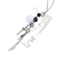 Charm điện thoại phong cách Gothic với trái tim, con quạ và mặt dây chuyền quan tài - Phụ kiện trang trí thủ công độc đáo