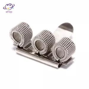 HFTOY Kim loại ba lỗ có kẹp nhà thơ đồng phục y tá bác sĩ ~