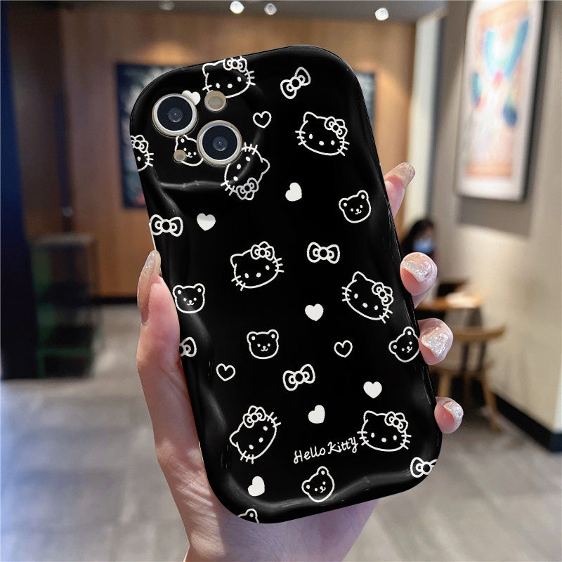 Ốp Lưng Cho Samsung Galaxy S26 S25 S24 S23 S21 S22 Plus Ultra 20 FE J7 Prime A03 A03S A02 A02S M02 A12 M12 A20 A30 Kem Vồng Cong Edge Motif Sáng Tạo Thiết Kế NYKB136