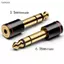 Luckyew 6.35mm 1 / 4 Nam đến 3.5mm 1 / 8 Nữ Kết Nối Stereo Tai Nghe Adapter Âm Thanh Ja Adapter Cho Cáp Aux Tai Nghe TQ