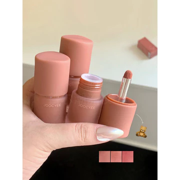 Sản phẩm mới mùa thu đông!JOOCYEE Enzyme Kem Đa Năng Môi Bùn Bầu Không Khí Nâu Lip Glaze Son Môi Phấn Mắt Fema