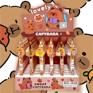 948 Phong Cách Mới Kapibara Bút Báo Chí Capybara Acrylic Miếng Dán Bút Giá Trị Cao ins Sinh Viên Văn Phòng Phẩm PT2R