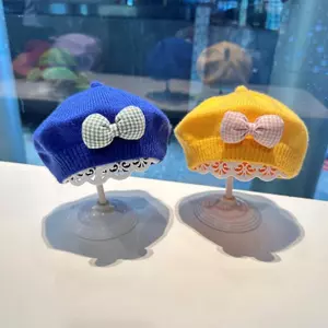 Mũ Bé Dễ Thương Thời Trang Màu Nơ Ấm Mũ Nồi Cho Bé Gái Mũ Nồi Công Chúa Vintage Mũ Nồi Trẻ Em Thu Đông Mũ Quà Tặng VN