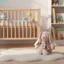 Búp bê thỏ dệt kim QEARY, Đồ chơi nhồi bông mềm mại phong cách Kawaii, Sinh nhật dài chân thủ công cỡ nhỏ Đồ chơi thỏ nhồi bông cho bé gái