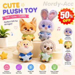 CUTE PHIM HOẠT HÌNH TRANG TRÍ XE Fox và Thỏ Cho Bánh Răng Dịch Chuyển Tín Hiệu Cần gạt Nước Vô Lăng Tự Động Trang Trí Nội Thất