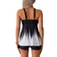 Chia Đồ Bơi Nữ Gradient Đồ Bơi Tankini Kỳ Nghỉ Bikini