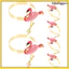 Khăn ăn nhiệt đới Trang trí khăn ăn Đồ dùng dự tiệc Hawaii Flamingos 6 chiếc khxinggao