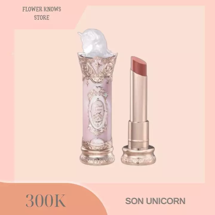 Son dưỡng bóng có màu bộ sưu tập Unicorn Flower Knows chính hãng