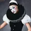 WEETW Cổ Xù, Có Thể Tháo Rời Victoria Trang Phục Xiếc Chú Hề Cổ Xù, Cosplay Sang Trọng Retro Vintage Phục Hưng Cổ Giả Cổ Áo Phụ Kiện