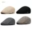 PNPIA- Thu Đông Thi Ấm Áp Newsboy Mũ Nam Mũ Nồi Mềm Mũ Thám Tử Cổ Điển Retro Driver Flat Đạt Đỉnh Mũ Đường Phố