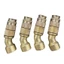 Atomizing Phụ Kiện Áp Lực Cao Phun Điện 45 Độ Có Thể Đầu Vòi Phun Nông Nghiệp Đồng Xịt Điều Chỉnh Vòi Phun