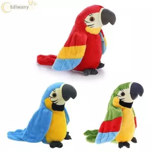 EDIWANY Vẹt Đồ Chơi Di Chuyển Giọng Nói Của Bạn Dễ Thương Đồ Chơi Trẻ Em Bắt chước Quà Tặng Bằng Giọng Nói