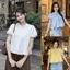 Áo kiểu babydoll cổ sen tay phồng dáng bí đáng yêu phong cách Hàn Quốc BS996 - Alisa 95 - Hieuvy Botique