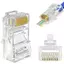 100 CÁI Cat6 UTP FTP Plug Soet Network Đầu nối cáp Ethernet Lắp đặt dễ dàng Mô-đun cho văn phòng tại nhà thông minh Đẹp