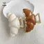 2026 MỚI Vuốt Tóc Hợp Kim Croissant Ngon 8CM Series Thực Phẩm Vuốt Kẹp Bánh Mì Cua Kẹp Tóc Phụ Kiện Tóc Cho Nữ Bé Gái [Mina]