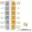 Bộ Nhẫn Nhảy HFSHY Với 1200 Chiếc Phụ Kiện Tôm Hùm Kìm s Cho DIY Trang Sức Sáng Tạo VN