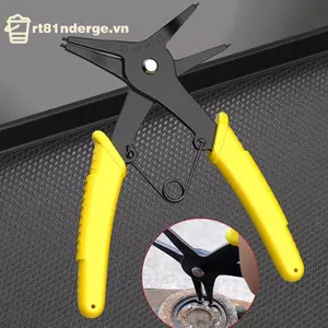 GE Circlip Kìm 2 Trong 1 Kìm mục đích kép bên trong và bên ngoài Kìm lò xo bên ngoài Công cụ loại bỏ vòng giữ lớn VN