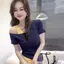 Mùa hè Nhỏ Giả Hai Mảnh Đeo Vai Đan Tay Ngắn Niche Cao Cấp Slim-Fit Slim Hơn Nhìn Pure Desire Tất Cả