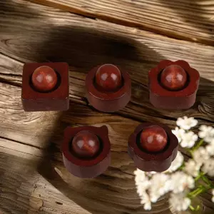 Máy khuếch tán hương thơm bằng gỗ Trang trí Máy khuếch tán hương thơm bằng gỗ nguyên khối Máy khuếch tán hương liệu không cháy để trang trí nhà cửa