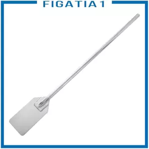 Mái chèo trộn bằng thép không gỉ Mái chèo khuấy phẳng 32 inch cực dài, dụng cụ nhà bếp hạng nặng cho gia đình