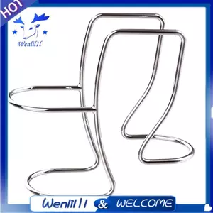 Móc giữ ống thoát nước bằng thép không gỉ, Kẹp ống bồn rửa tiện ích đa năng, Kẹp hướng dẫn ống bồn tắm giặt
