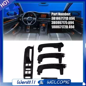 5 Cái / bộ Công Tắc Nâng Cửa Sổ Viền Cửa Kéo Lấy MK4 Golf 1998-2006 3B1867171E 1J1867179Viền cửa bên trong