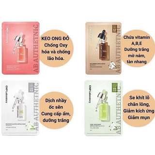 Combo 10 Mặt Nạ CNP Laboratory Ampule Mask Mặt Nạ Dưỡng Da CNP Làm Trắng Cấp Ẩm CNP Mask