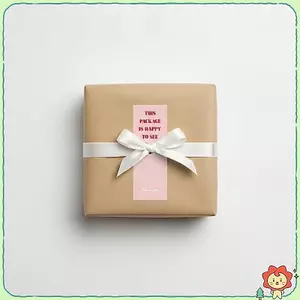 Thank You Small Business Stiers 100 Cái / Cuộn In Hình Ngộ nghĩnh Dính Cói Nhãn Cho Bưu Kiện Gói Quà