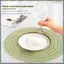 4 Miếng Placemats Tấm lót có thể giặt được chống trượt chịu nhiệt