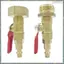 RV Winterize Blowout Adapter Bộ Tưới Nước Mùa Đông Thổi Bộ Chuyển Đổi Cho 1 / 4In Kết Nối Nhanh Cắm 3 / 4In GHT Vườn Vòi
