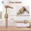 10 Chiếc Cà Phê Sữa Trà Hộp Đựng Xi-rô Bơm Vàng Chất Lỏng Cho Xi-rô 8Ml Nước ép Chai Máy Bơm