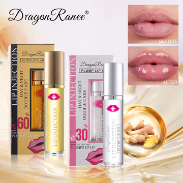 | 【his romand】 | ❦Xuyên Biên Giới Gừng Môi plumper Môi Tinh Chất Chăm Sóc Dưỡng Ẩm Dày son Shape Roll-On Dầu Môi Giàu♢