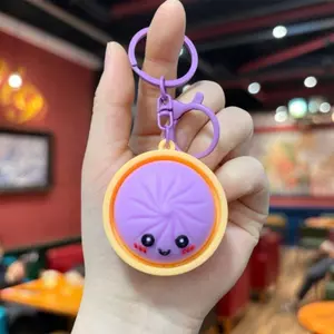 Stay Mini Hấp Bun Hình Móc Chìa Khóa Chống Thấm Nước Nhẹ Trang Trí