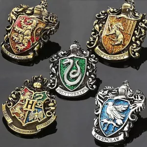 Hàng sẵn có Harry Huy hiệu Trâm cài Phim Hàng hóa Phong cách mới Wrightling Hogwarts Lưu niệm Phong cách Preppy Phụ kiện nam
